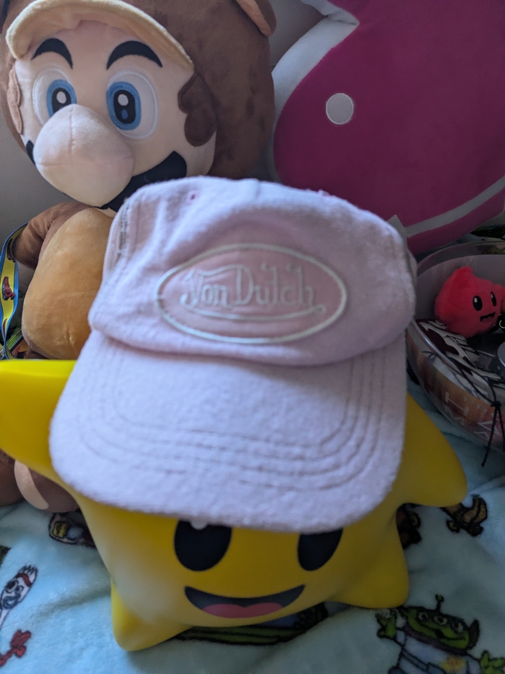 Von Dutch Pink Logo Cap